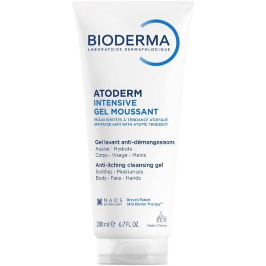 BIODERMA Atoderm Intensive Gel Moussant / Wash 200Ml - Image 2 | Deoora