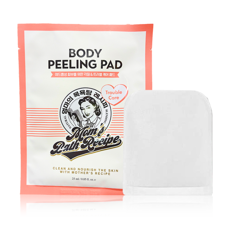 Mom's Bath Recipe Body Peeling Pad Trouble (Orange) - Buy from Deoora Egypt