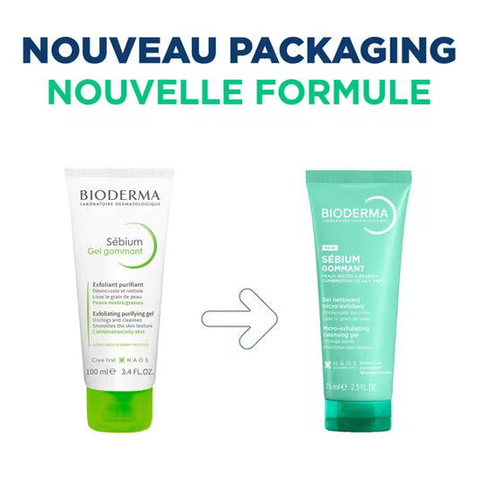 BIODERMA Sébium Gommant Exfoliating Gel 75ml - Image 2 | Deoora