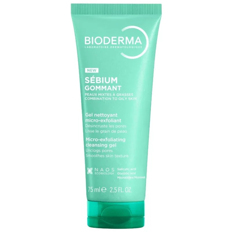 BIODERMA Sébium Gommant Exfoliating Gel 75ml - Image 3 | Deoora