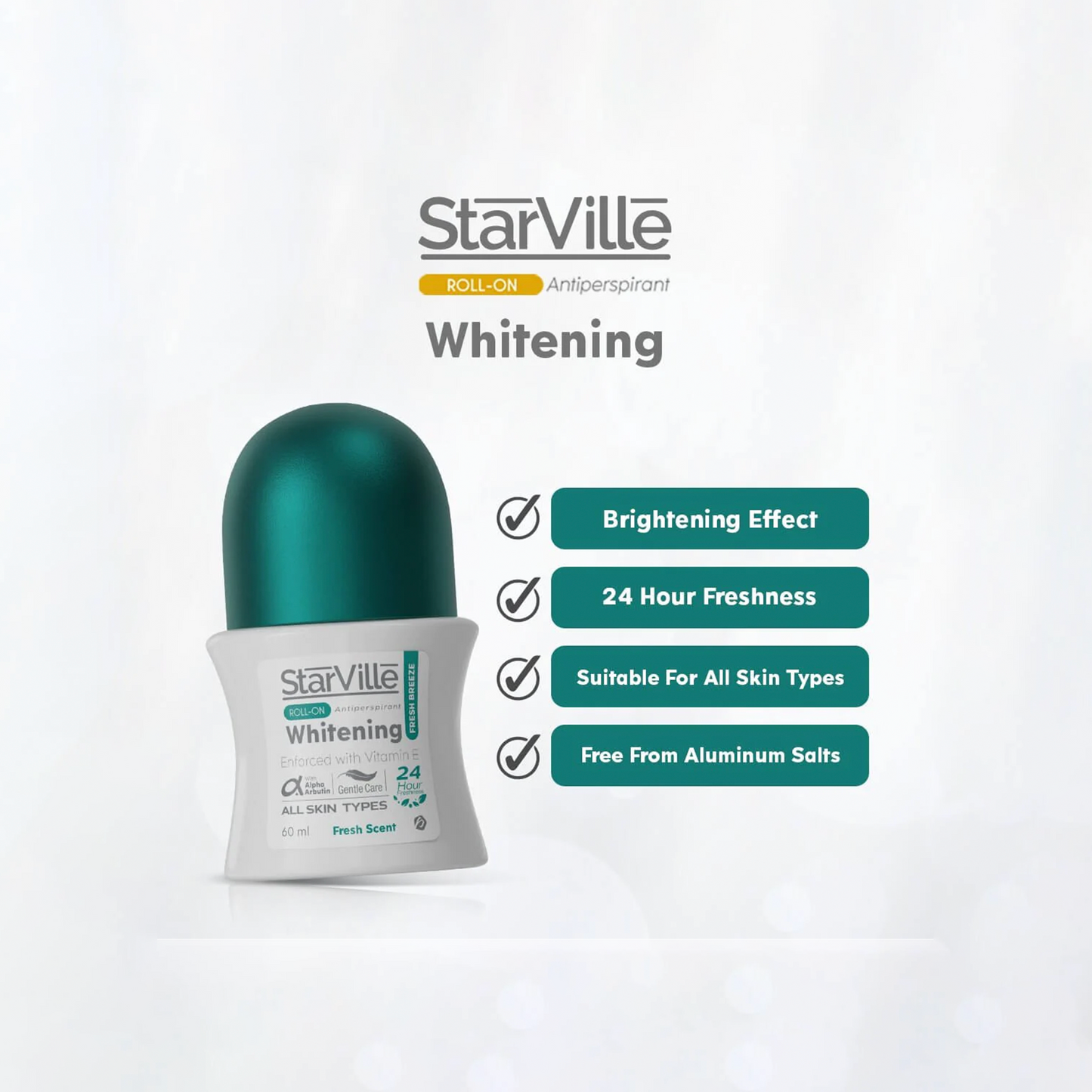 Whitening Roll-on in Fresh Breeze - Image 3 | Deoora