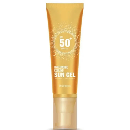 Deoproce sunscreen gel hyaluronic cooling 50+ 50g - Image 2 | Deoora