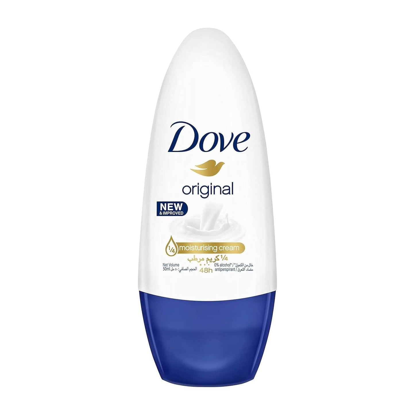 Dove Original Antiperspirant Roll On - 50ml - Buy from Deoora Egypt