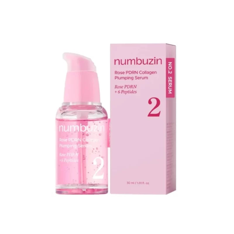 Numbuzin Rose PDRN Collagen Plumping Serum 30ml - Image 3 | Deoora