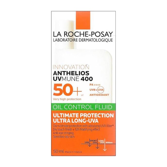 La Roche-Posay Anthelios UV Mune 400 Oil Control Fluid SPF50+ - 50ml - Image 2 | Deoora
