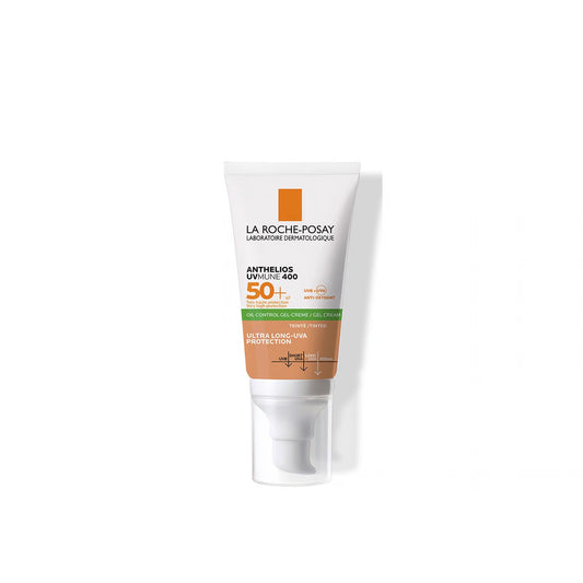 La Roche-Posay sunscreen tube on a white background