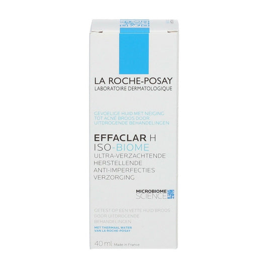 La Roche Posay Effaclar H Iso-Biome Ultra Soothing Hydrating Care Cream - 40ml - Image 2 | Deoora