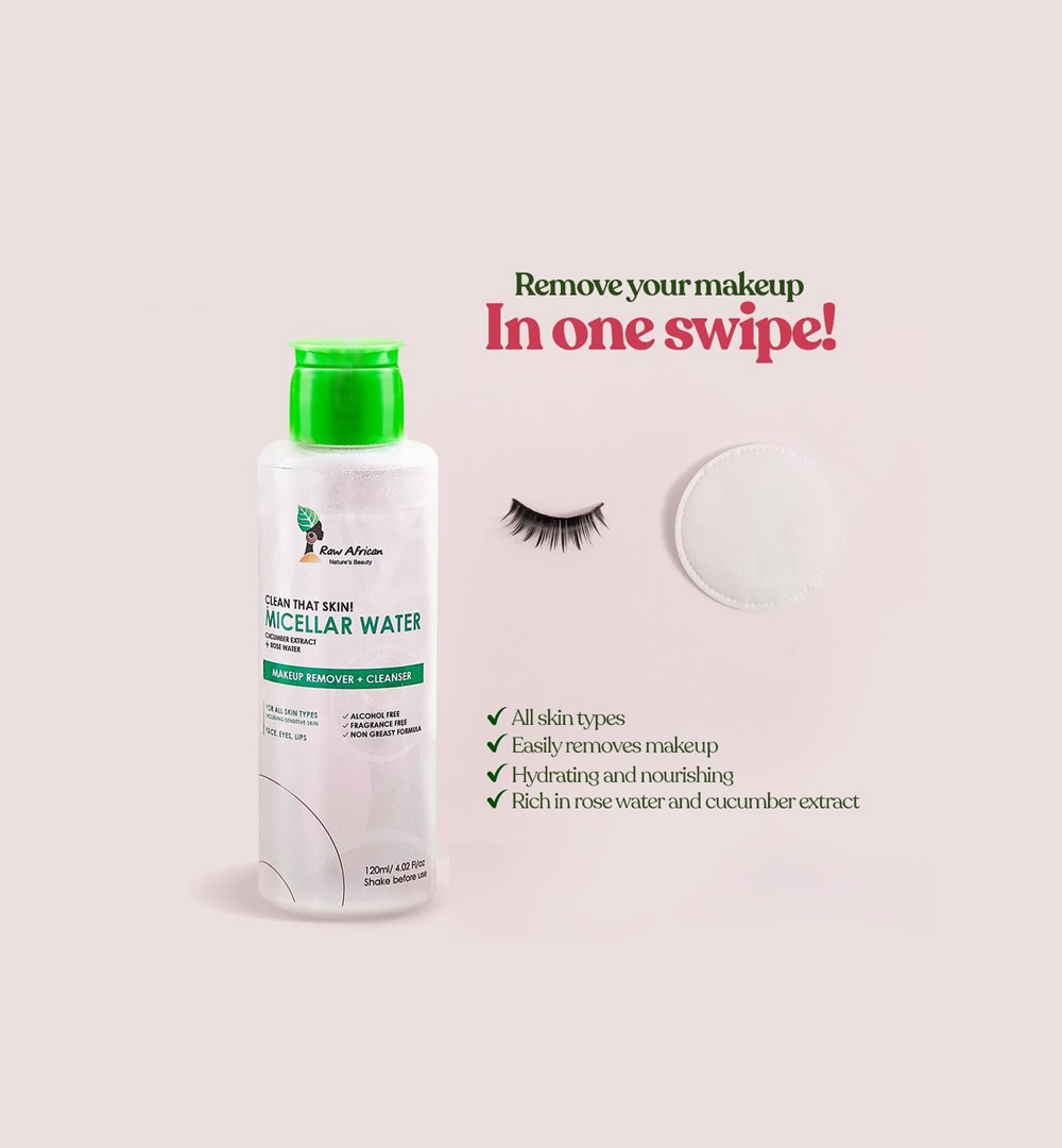 Clean That Skin! Micellar Water Makeup Remover - Image 2 | Deoora