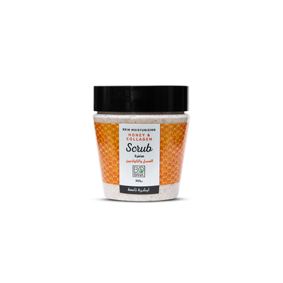 Skin Moisturizing Honey & Collagen Scrub - Buy from Deoora Egypt