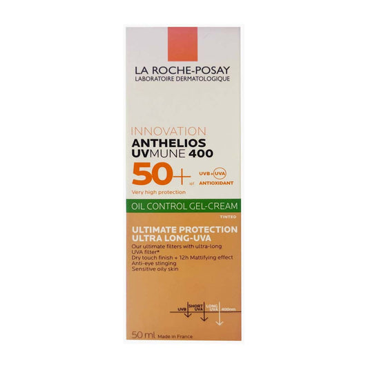 La Roche-Posay Anthelios Uvmune 400 Oil Control Tinted Gel-Cream SPF50+ - 50ml - Image 2 | Deoora