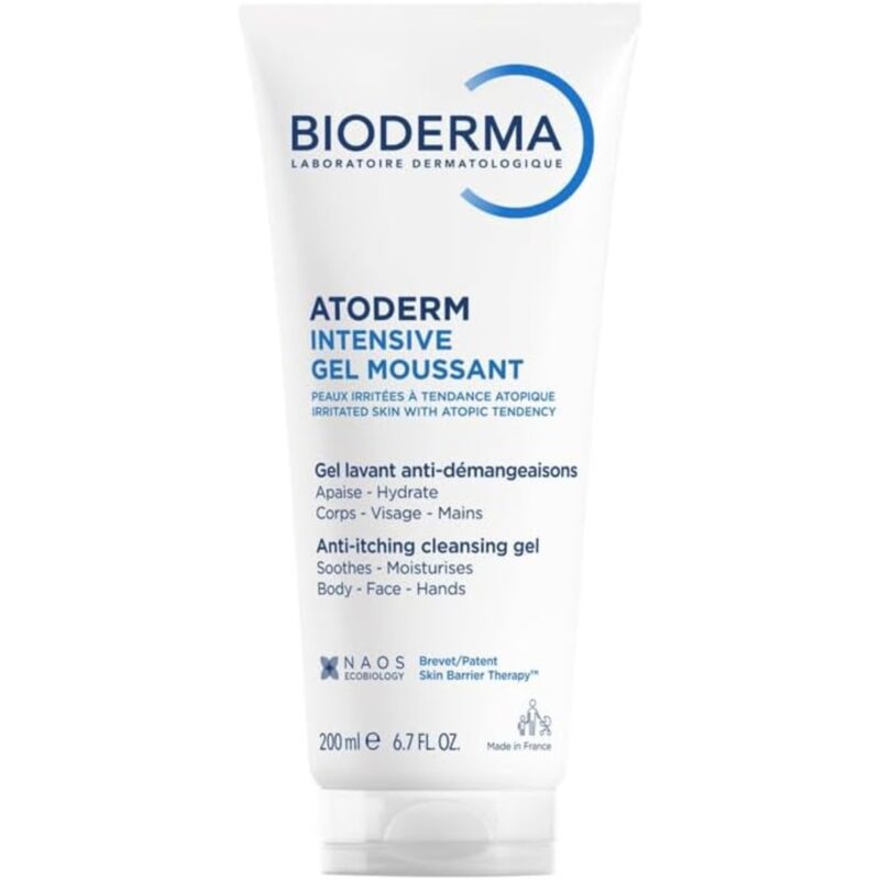 BIODERMA Atoderm Intensive Gel Moussant / Wash 200Ml - Image 2 | Deoora