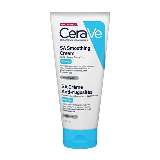 Cerave SA Salicylic Acid 10% Urea Smoothing Cream - 177ml - Buy from Deoora Egypt