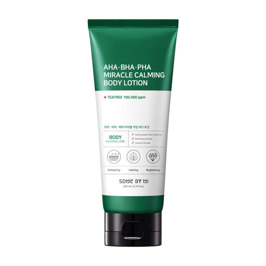 SOME BY MI AHA-BHA-PHA MIRACLE CALMING BODY LOTION ( NEW ) 200ml - Image 2 | Deoora