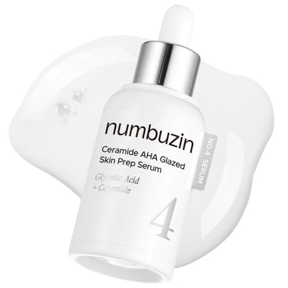 NUMBUZIN No.4 Ceramide AHA Glazed Skin Prep Serum 30ml - Image 2 | Deoora