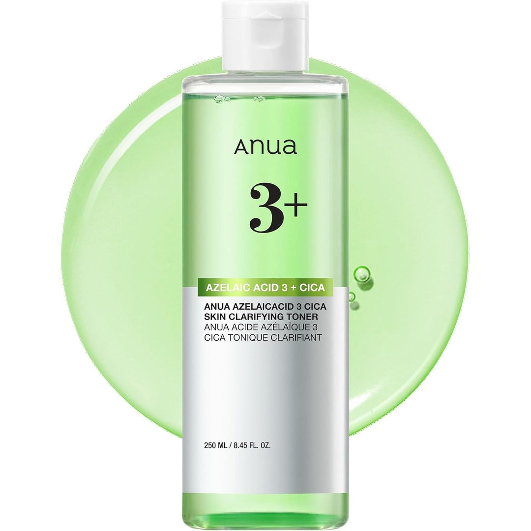 Anua Azelaic Acid 3 CICA Skin Clarifying Toner 250ml. - Buy from Deoora Egypt