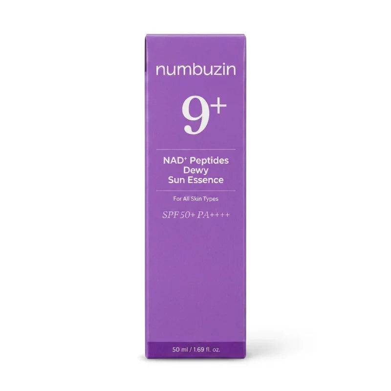 Numbuzin 9+ NAD+ Peptides Dewy Sun Essence 50ML - Image 3 | Deoora