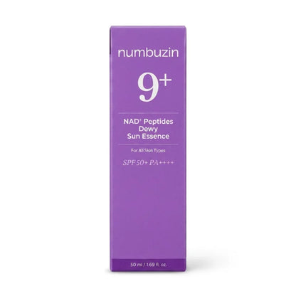 Numbuzin 9+ NAD+ Peptides Dewy Sun Essence 50ML - Image 3 | Deoora