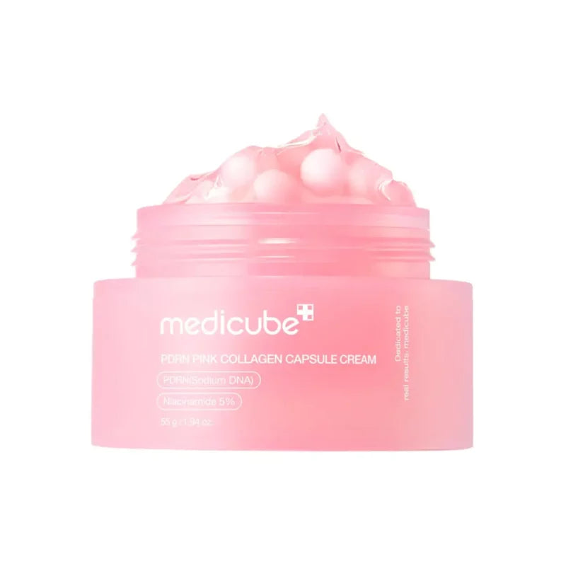 Medicube PDRN Pink Collagen Capsule Cream - Image 2 | Deoora
