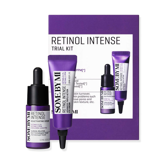 Some By Mi Retinol Intense Trial Kit (Retinol Eye Cream 10ml + Retinol Serum 10ml) - Buy from Deoora Egypt