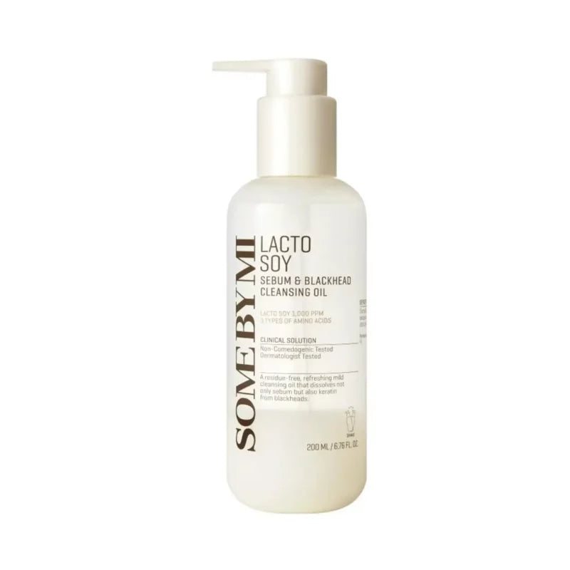 SOME BY MI, Lacto Soy, Sebum &amp;amp; Blackhead Cleansing Oil 200 ml. - Image 2 | Deoora