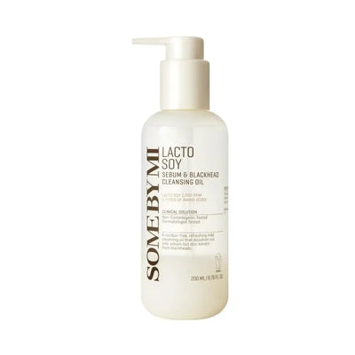 SOME BY MI, Lacto Soy, Sebum &amp;amp; Blackhead Cleansing Oil 200 ml. - Buy from Deoora Egypt