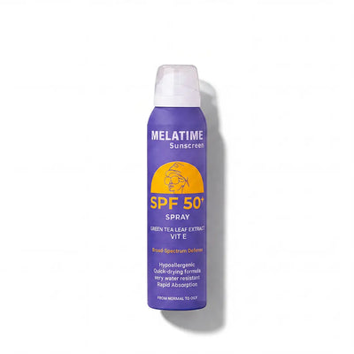 Melatime sunscreen SPF 50+ (SPRAY) - Buy from Deoora Egypt