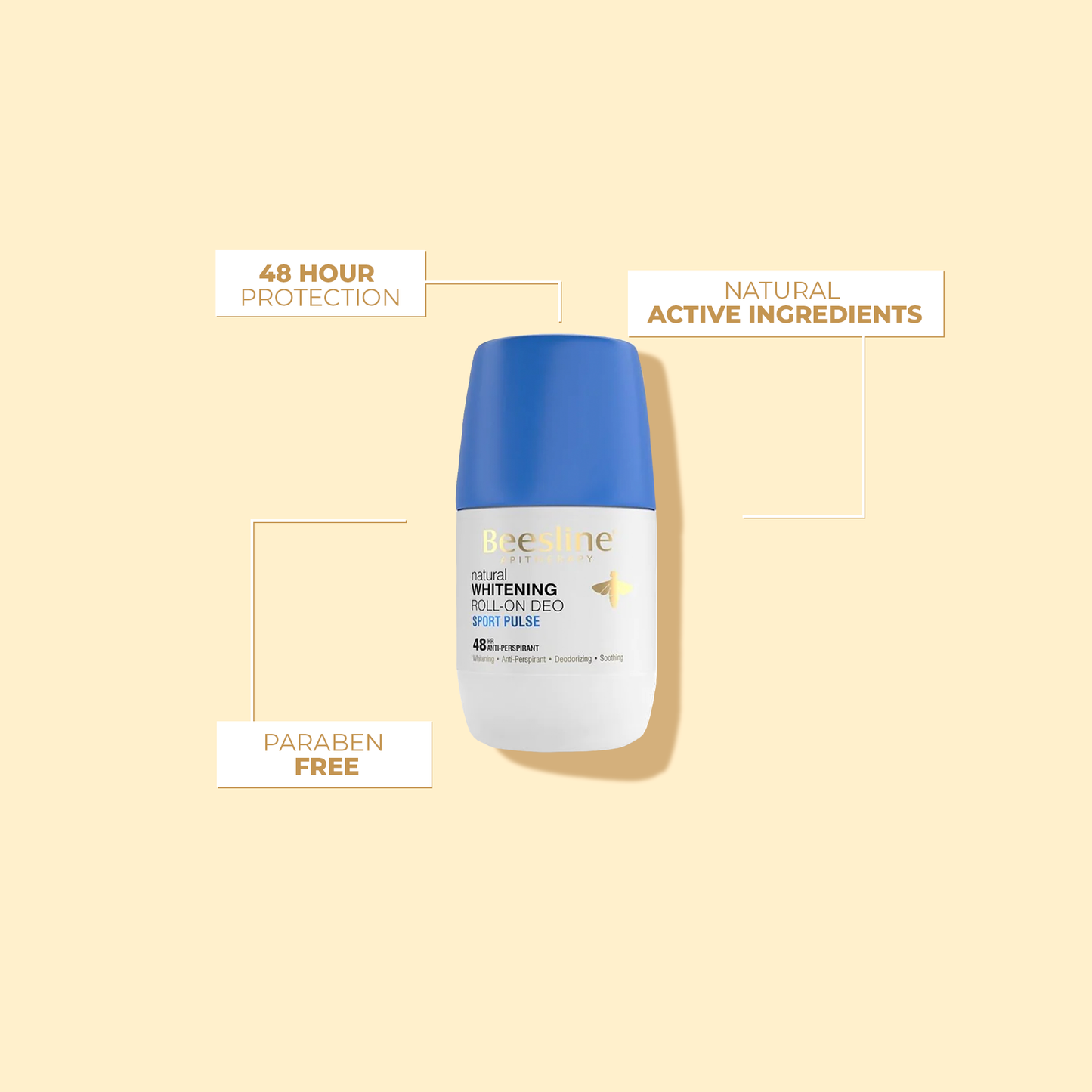 Whitening Roll-On Deodorant - Sport Pulse Offer (1+1 Free) - Image 2 | Deoora