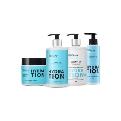 Moisturizing Bundle for Dry & Curly Hair - Coconut Oil - Buy from Deoora Egypt