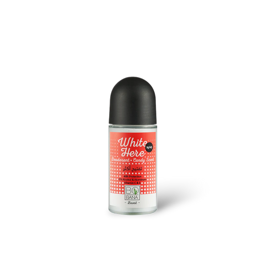 White Here Deodorant With Candy Scent - Buy from Deoora Egypt