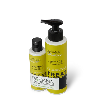 Argan Oil Leave-in Cream + Free Argan Oil Shampoo 100ml - Buy from Deoora Egypt