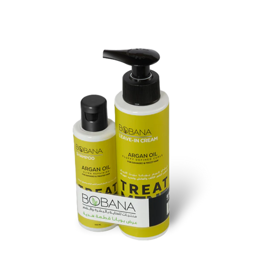 Argan Oil Leave-in Cream + Free Argan Oil Shampoo 100ml - Buy from Deoora Egypt
