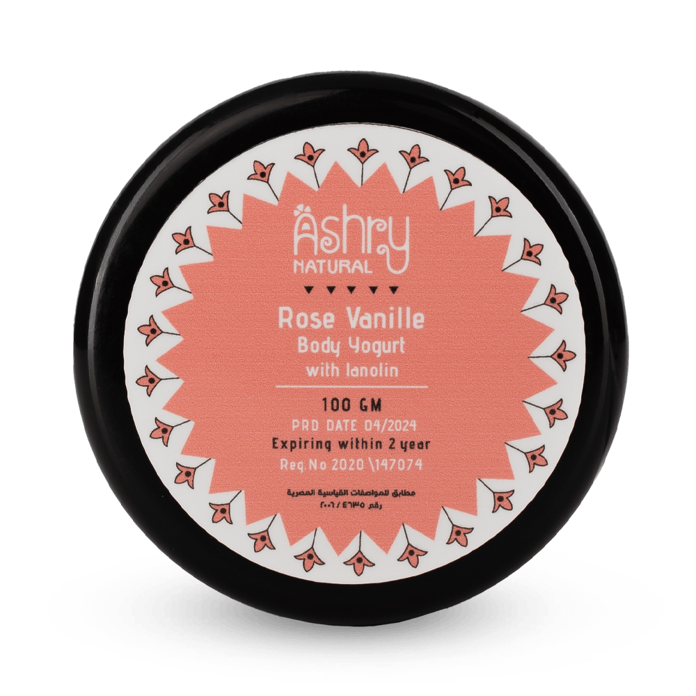 Body Yogurt ( Rose Vanilla ) بادي يوجرت برائحة ( روز فانيلا )