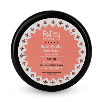 Body Yogurt ( Rose Vanilla ) بادي يوجرت برائحة ( روز فانيلا )