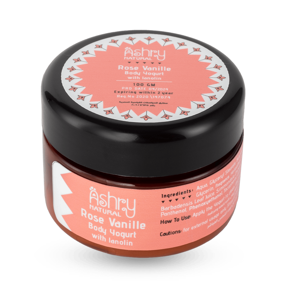 Body Yogurt ( Rose Vanille ) بادي يوجرت برائحة ( روز فانيلا )(1)