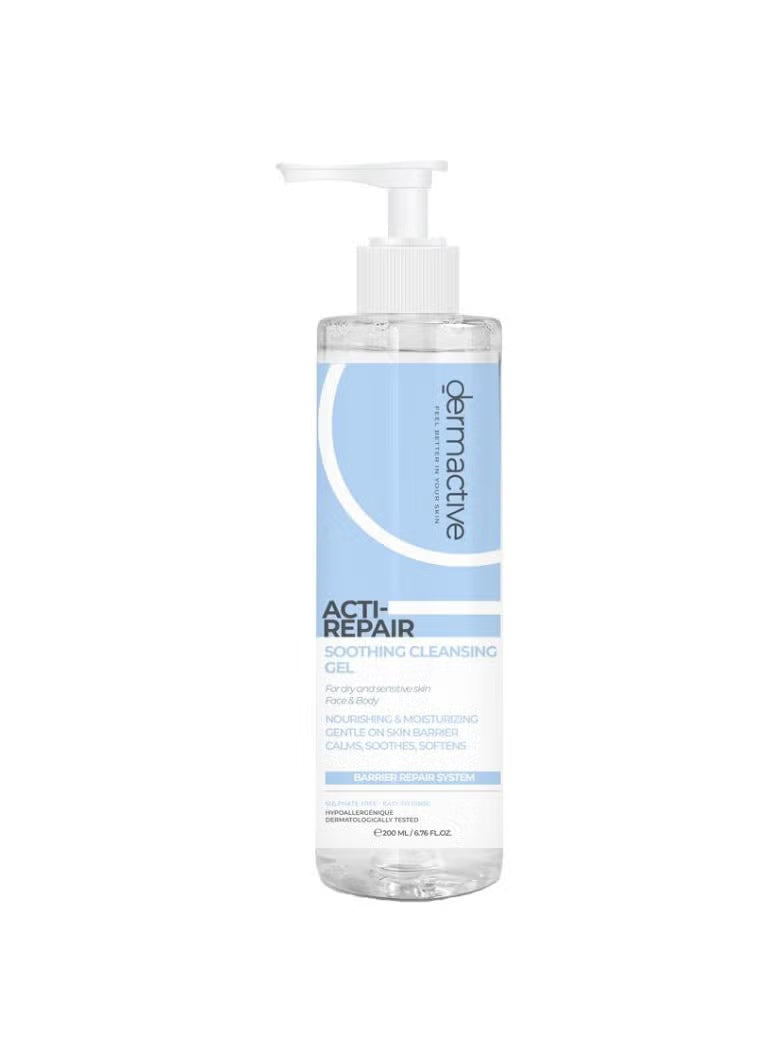 DERMACTIVE ACTI REPAIR SOOTHING CLEANSING GEL