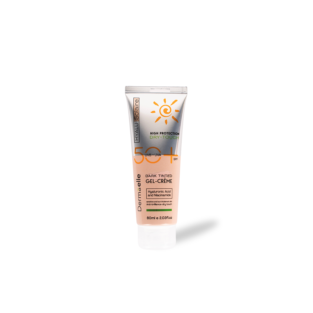 Hyalu-Solaire SPF 50 Dark Tinted Gel Cream - Buy from Deoora Egypt