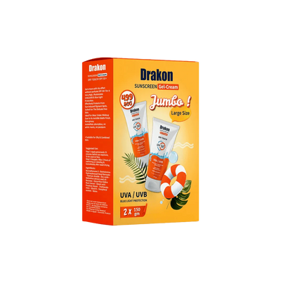 Sunscreen Gel Cream Pack (1+1) - Buy from Deoora Egypt