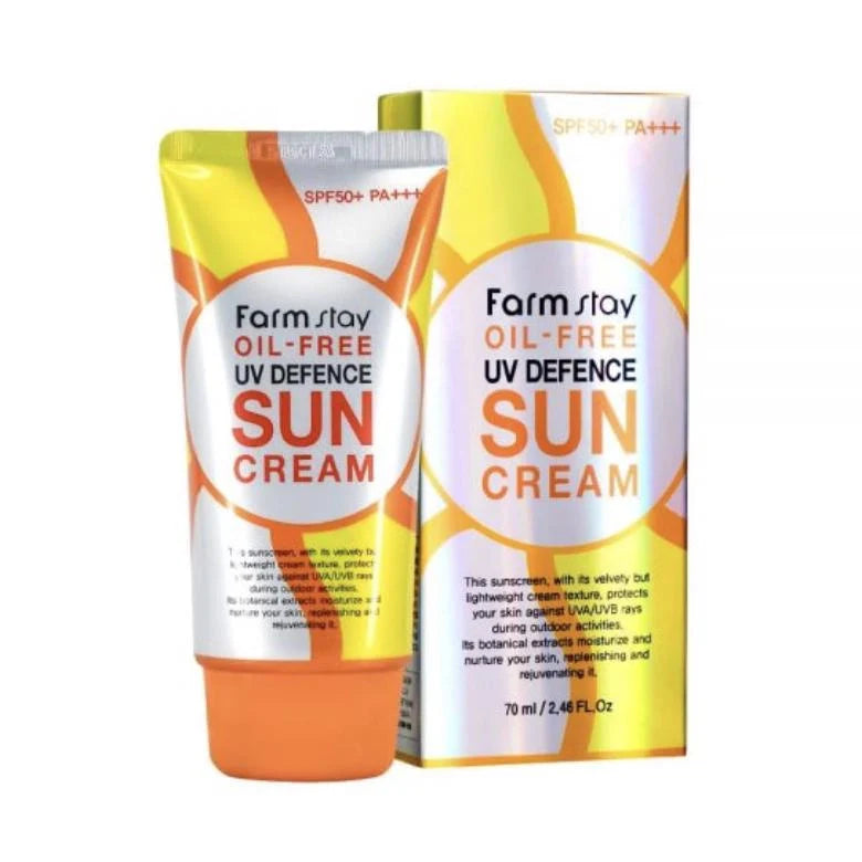 Farm Stay Oil Free UV Defence Sun Cream 70ml - Buy from Deoora Egypt