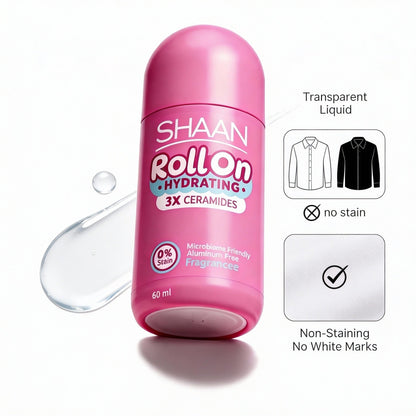 Shaan Hydrating Roll on Fragrance Free 60ml - Image 4 | Deoora