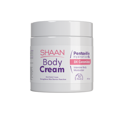 SHAAN BODY CREAM Heavy Texture Body Moisturizer 470 Gm - Buy from Deoora Egypt