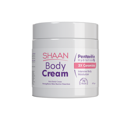 SHAAN BODY CREAM Heavy Texture Body Moisturizer 470 Gm - Buy from Deoora Egypt