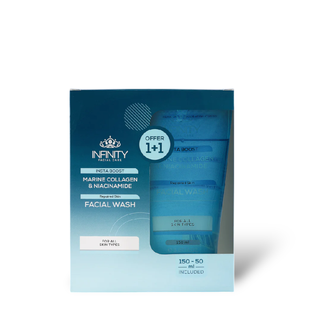 Facial Care Insta Boost Facial Wash 1+1 Free - Image 2 | Deoora