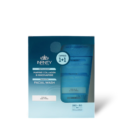 Facial Care Insta Boost Facial Wash 1+1 Free - Image 2 | Deoora