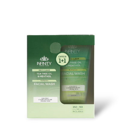 Facial Care Insta Clear Facial Wash 1+1 Free - Image 2 | Deoora