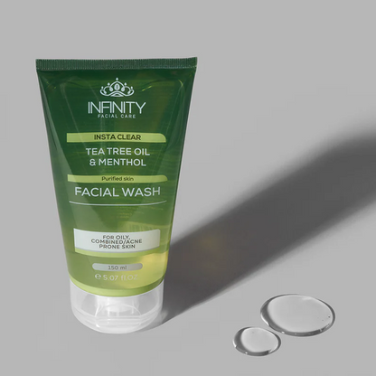 Facial Care Insta Clear Facial Wash 1+1 Free - Image 3 | Deoora