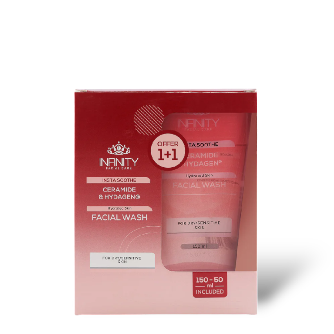 Facial Care Insta Soothe Facial Wash 1+1 Free - Image 2 | Deoora