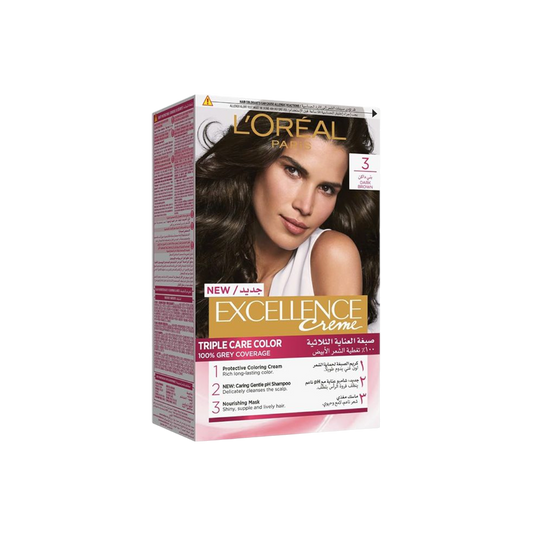 Excellence Creme Permanent Hair Color - Brown - Image 2 | Deoora