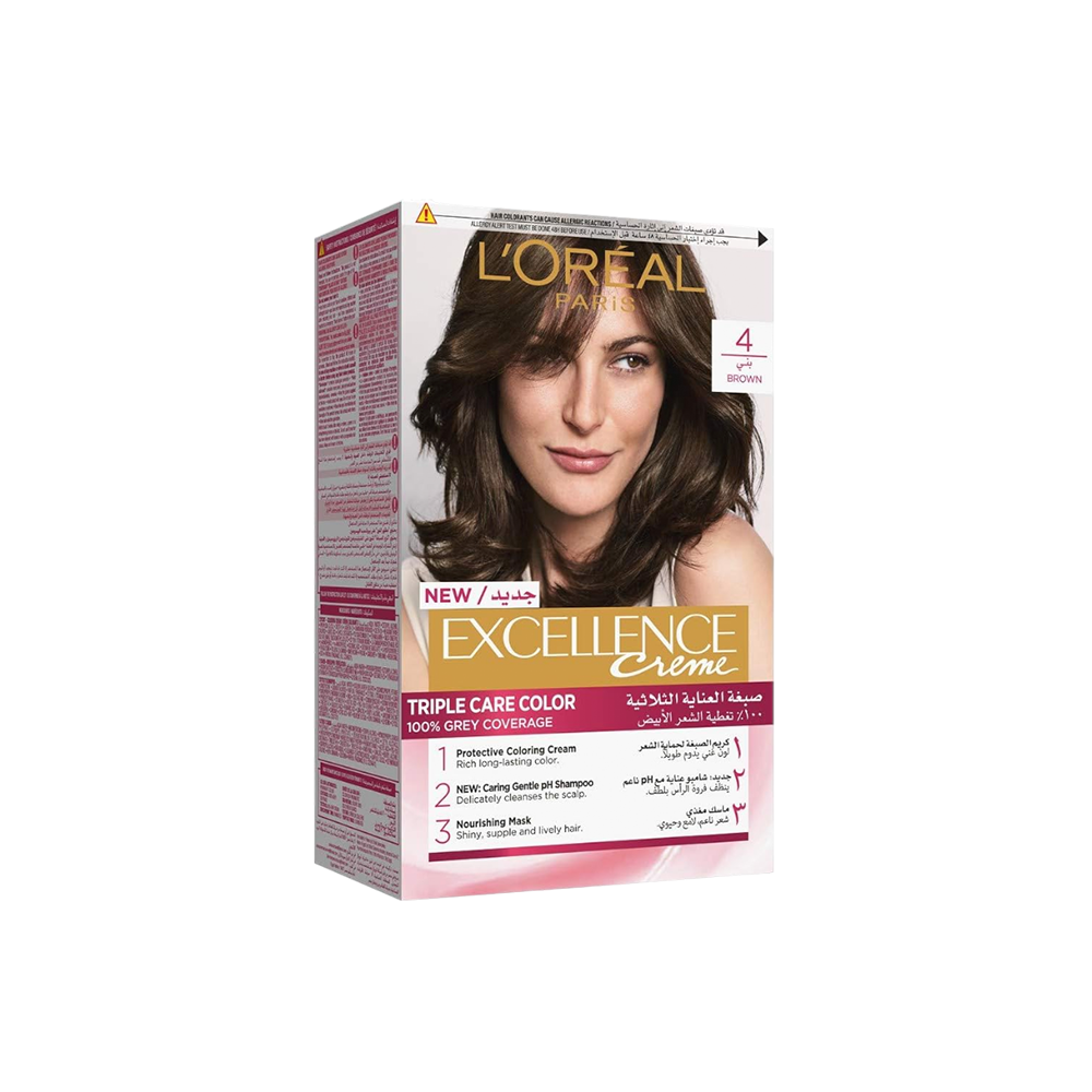 Excellence Creme Permanent Hair Color - Brown - Image 4 | Deoora