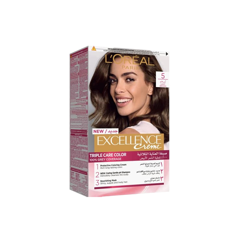 Excellence Creme Permanent Hair Color - Brown - Image 5 | Deoora