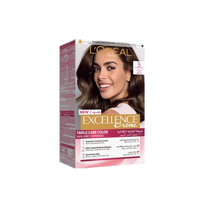 Excellence Creme Permanent Hair Color - Brown - Image 5 | Deoora